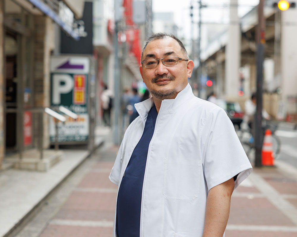 キービジュアル画像 院長写真